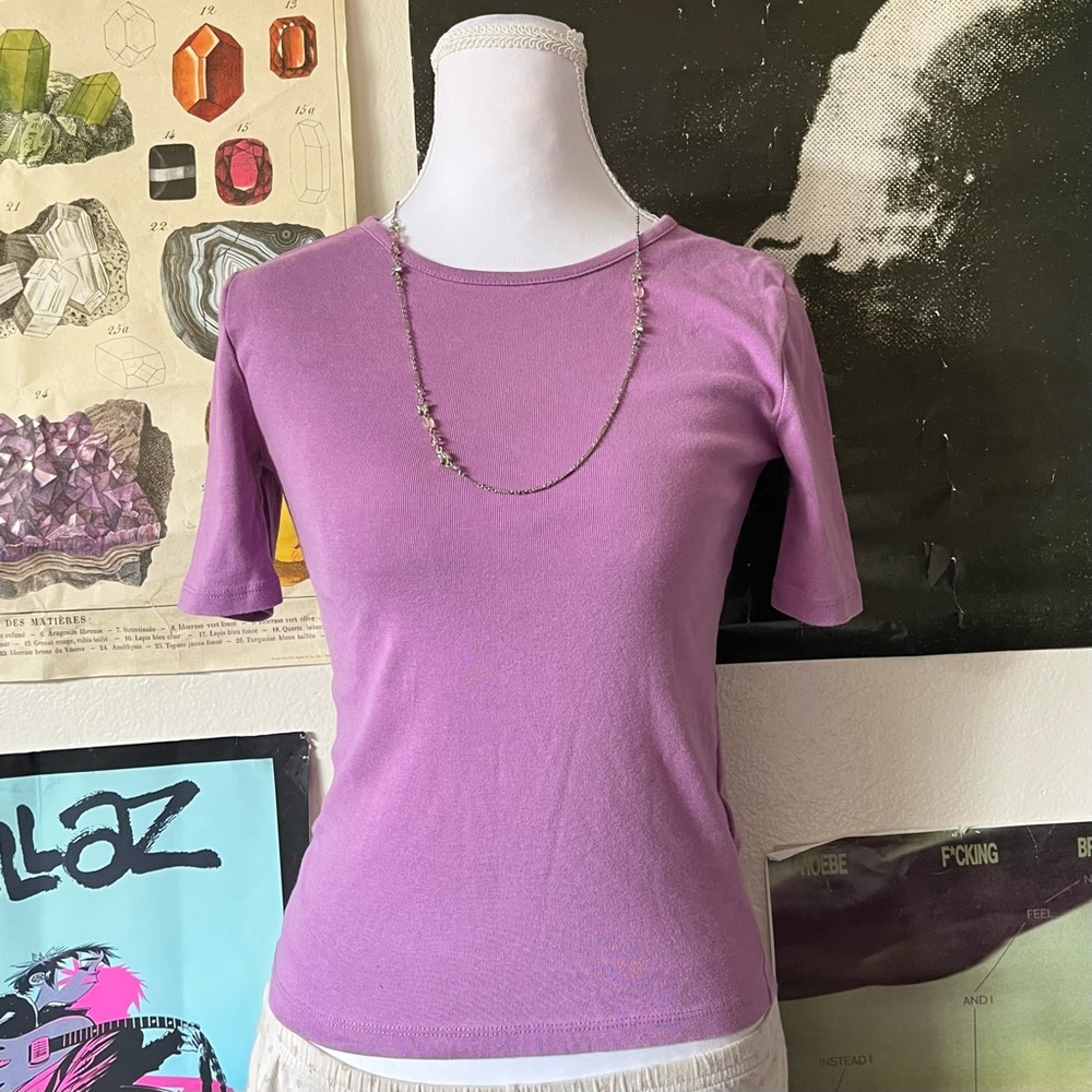 🪻 J. Crew Perfect Fit Tee - Lavender🪻